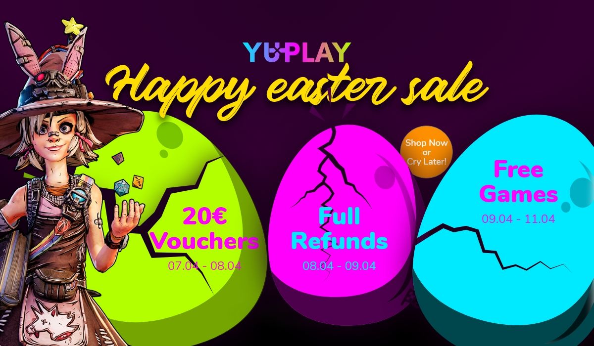 YUPLAY Wishes You a Happy Easter!
