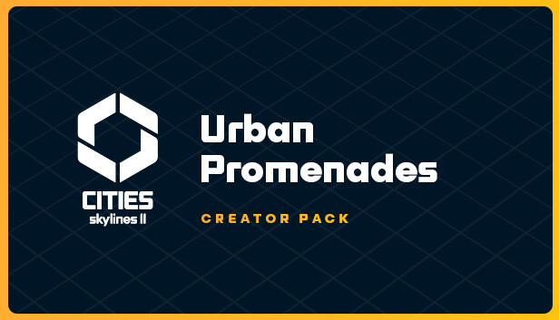 

Cities: Skylines II - Creator Pack: Urban Promenades