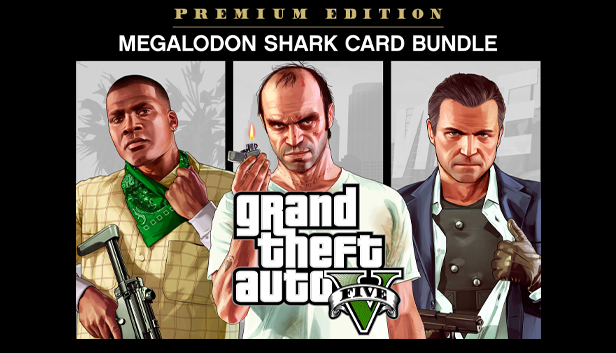 Grand Theft Auto V: Premium Edition & Megalodon Shark Card Bundle (Xbox One & Xbox Series X|S) United States