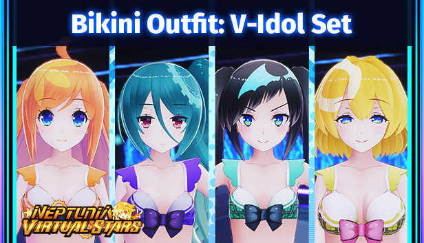 Neptunia Virtual Stars - Bikini Outfit- V-Idol Set DLC