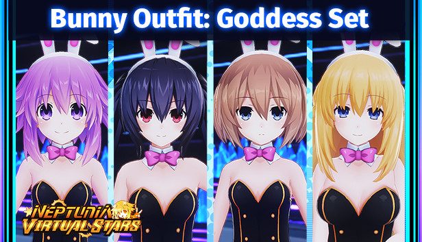 Neptunia Virtual Stars - Bunny Outfit- Goddess Set DLC