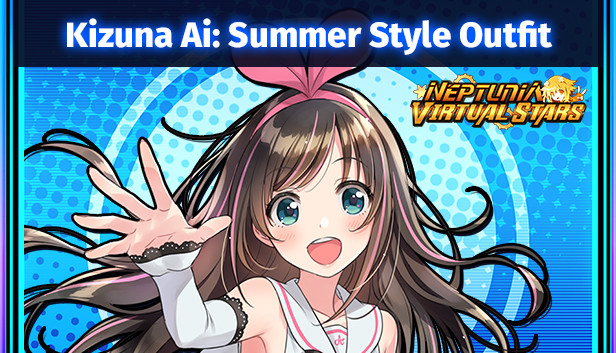 Neptunia Virtual Stars - Kizuna Ai Summer Style Outfit DLC