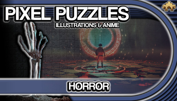 Pixel Puzzles Illustrations & Anime - Jigsaw Pack: Horror