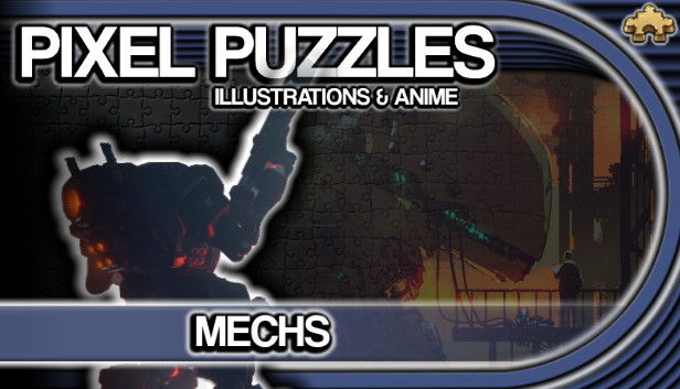 

Pixel Puzzles Illustrations & Anime - Jigsaw Pack: Mechs