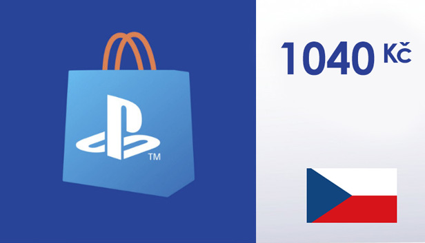 

PlayStation Network Card 1040 Kč - PSN Czech Republic