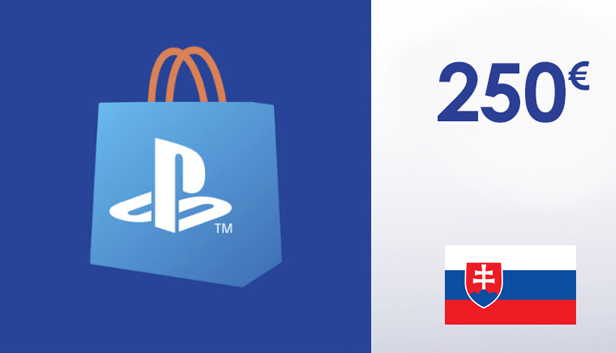 

PlayStation Network Card €250 - PSN Slovakia