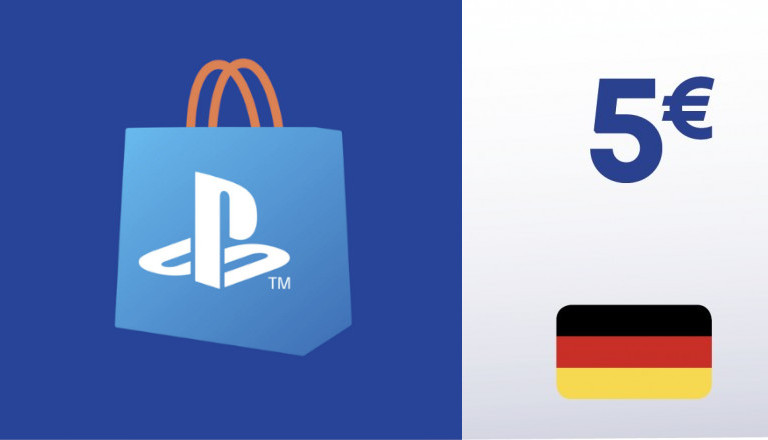 PlayStation Network Card €5 - PSN Germany