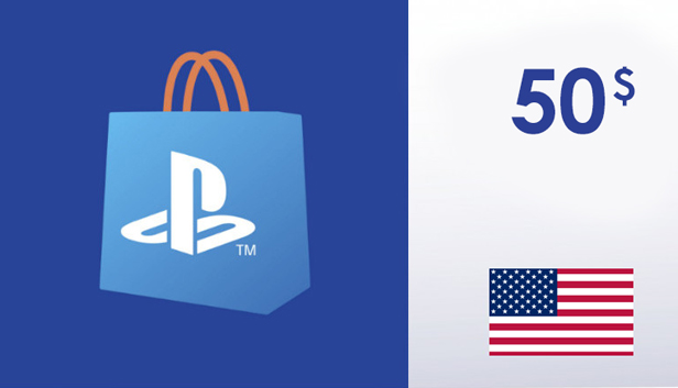 

PlayStation Network Card $50 US - PSN USA