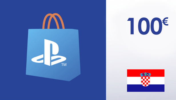 PlayStation Network Gift Card 100 EUR - PSN Croatia