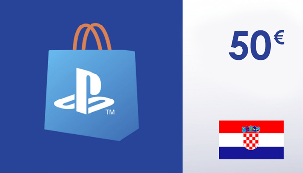 

PlayStation Network Gift Card 50 EUR - PSN Croatia