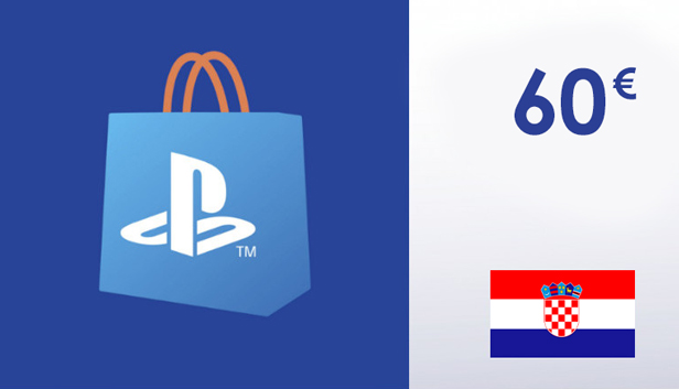 

PlayStation Network Gift Card 60 EUR - PSN Croatia